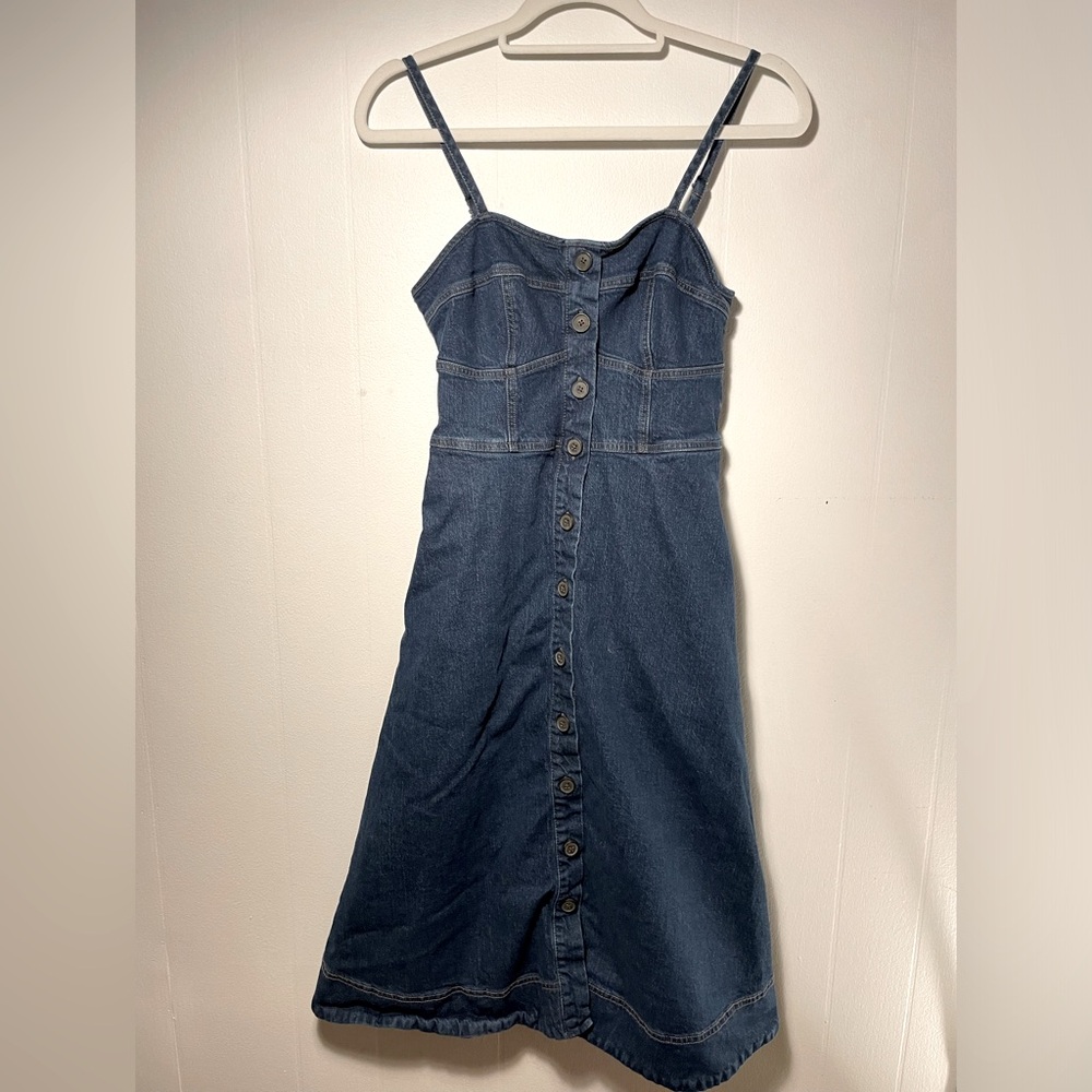 Denim Dress • New • Size S